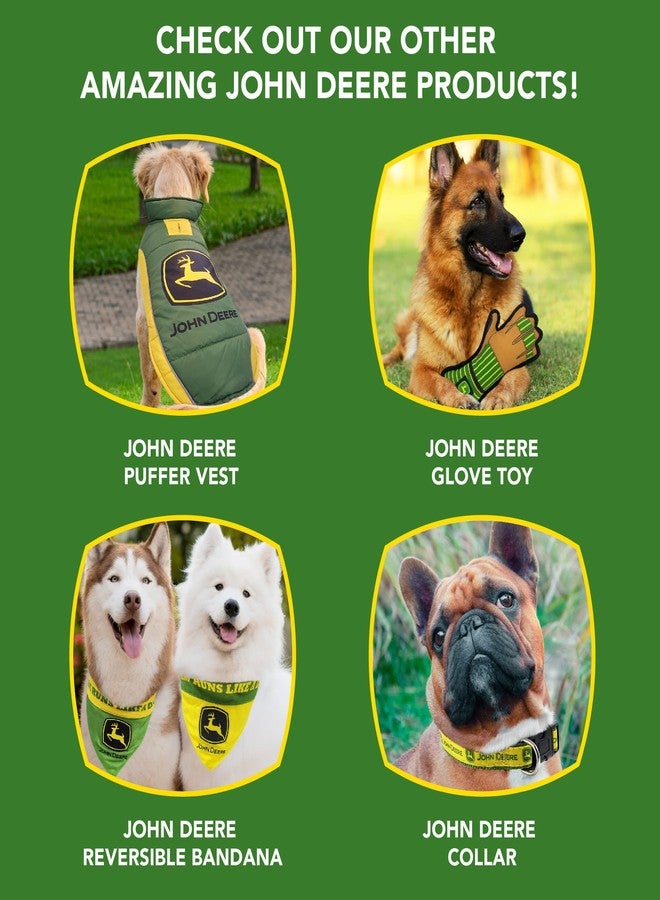 Pets First John Deere Dog T-Shirt, Large. Clothing for Pets, Dogs, Cats, Puppies, Kittens. Comfortable, Durable Tee Shirt Jacket Polo Costume Licensed with John Deere Theme/Logo, Green (JOD-4014-LG) - Image 4